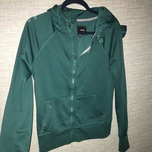 Hurley hoodie teal size medium